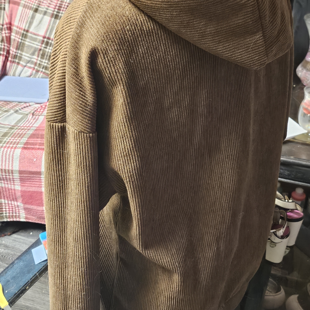 Members Only Brown Corduroy Sweater - Picture 4 of 4